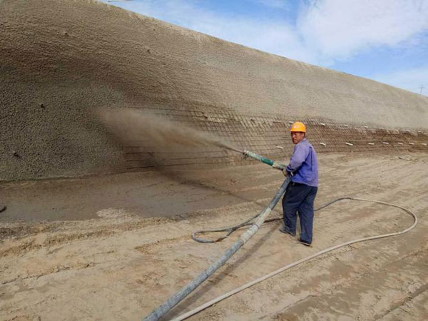 麻山护坡锚喷